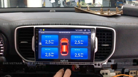 Màn hình DVD Android xe Kia Sportage 2016 - nay | Fujitech 